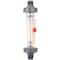 Dwyer Instruments Polycarbonate flowmeter, range 2.5-25 GPM (10-100 LPM) water, 2" male NPT, 316 SS float. LFMF-15-I2 - alternate 3